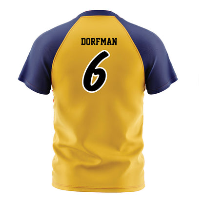 Marquette - NCAA Women's Soccer : Coco Dorfman - Gold Soccer Jersey-1