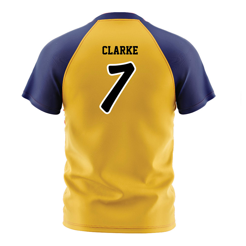 Marquette - NCAA Women's Soccer : Kiara Clarke - Gold Soccer Jersey