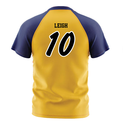 Marquette - NCAA Women's Soccer : Jocelyn Leigh - Gold Soccer Jersey-1