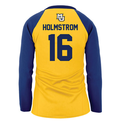 Marquette - NCAA Women's Volleyball : Ella Holmstrom - Volleyball Jersey