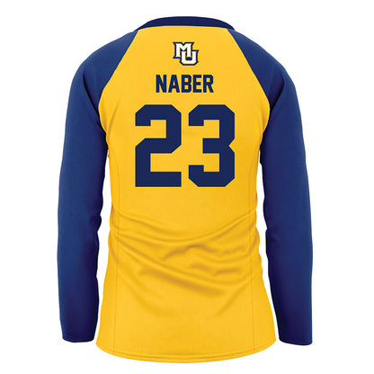 Marquette - NCAA Women's Volleyball : Samantha Naber - Volleyball Jersey