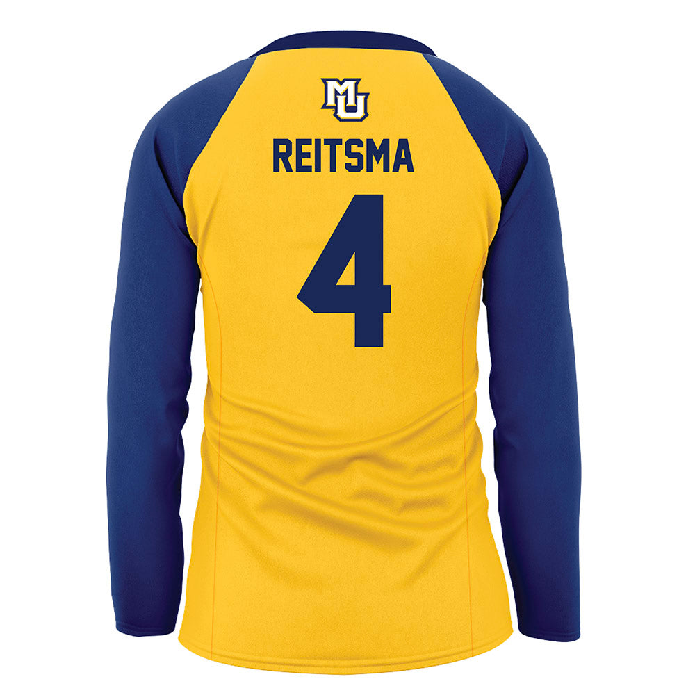 Marquette - NCAA Women's Volleyball : Jenna Reitsma - Volleyball Jersey