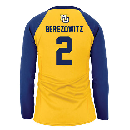 Marquette - NCAA Women's Volleyball : Molly Berezowitz - Volleyball Jersey