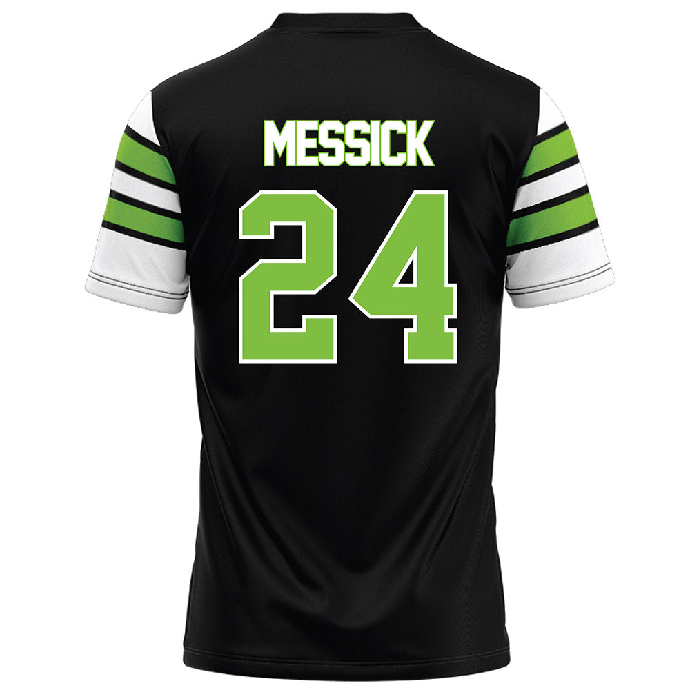 UAB - NCAA Football : Gage Messick - Black Football Jersey-1