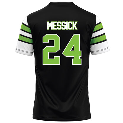 UAB - NCAA Football : Gage Messick - Black Football Jersey-1