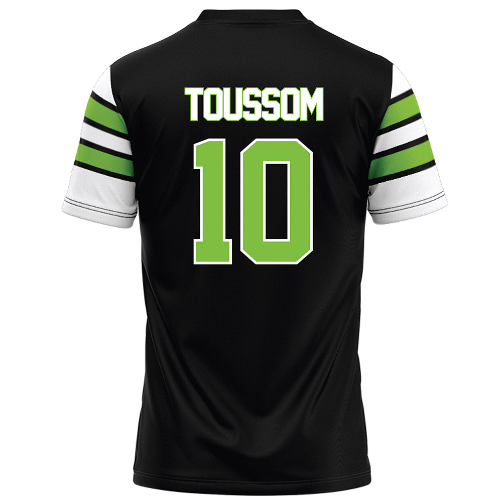 UAB - NCAA Football : Eddy Toussom - Black Football Jersey