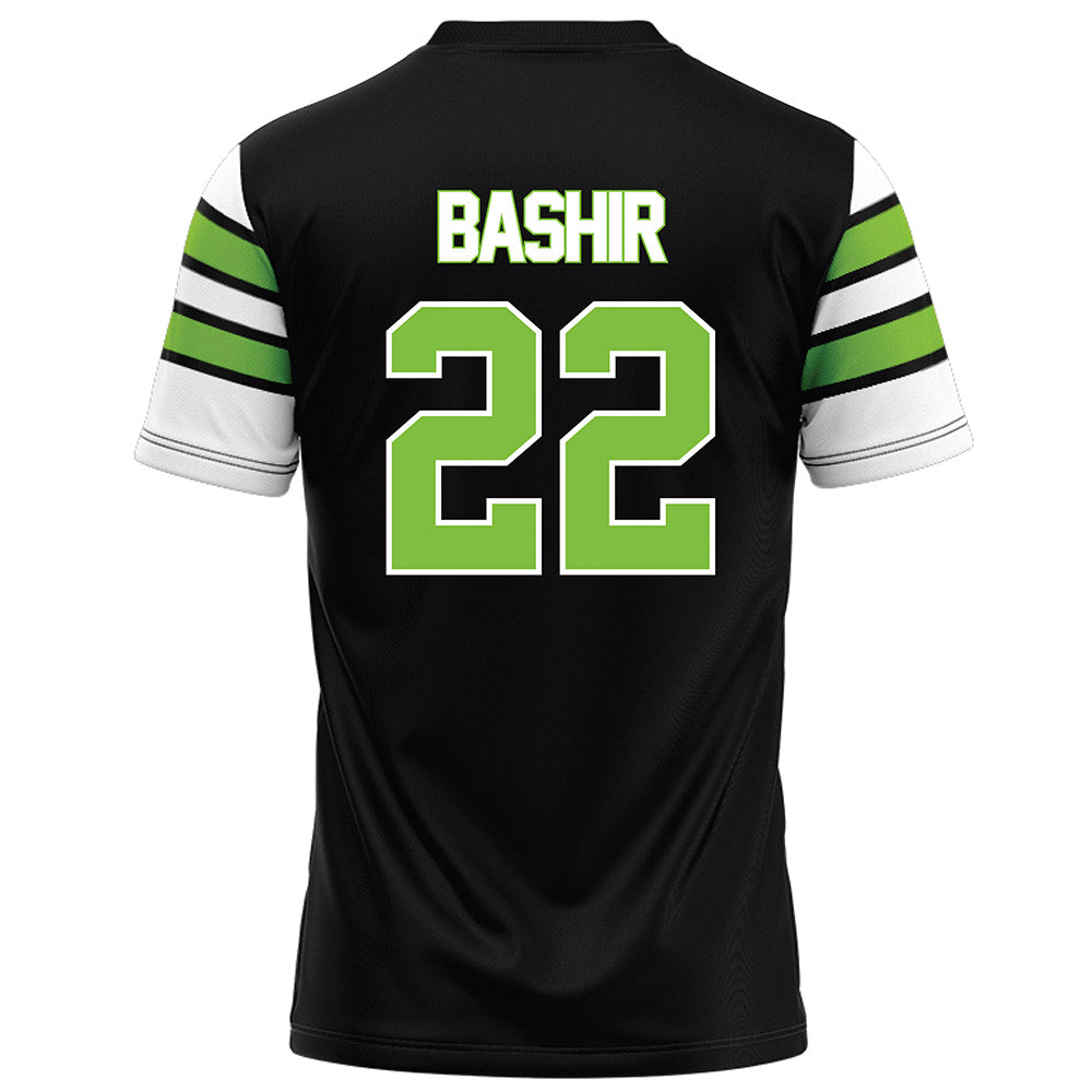 UAB - NCAA Football : Nasir Bashir - Black Football Jersey