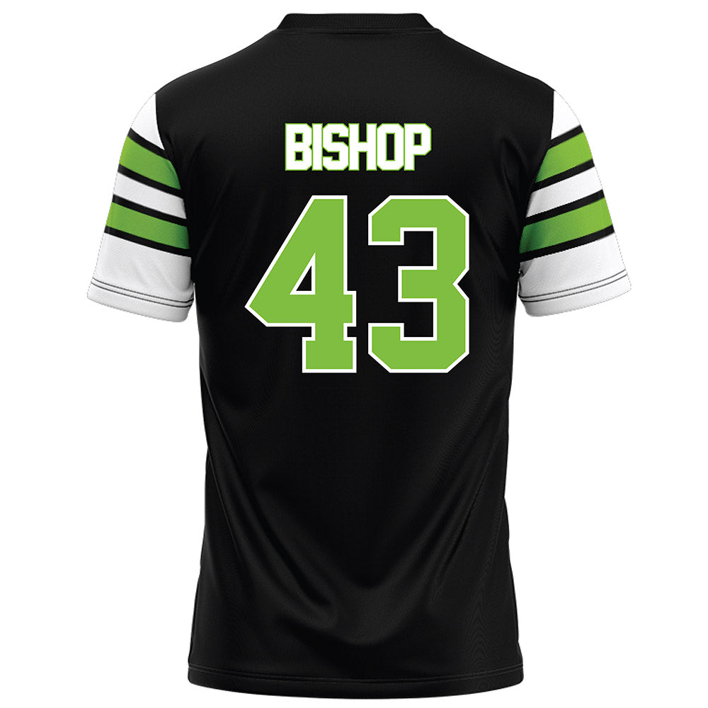 UAB - NCAA Football : Evan Bishop - Black Football Jersey