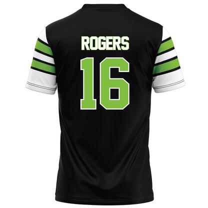 UAB - NCAA Football : Nate Rogers - Black Football Jersey