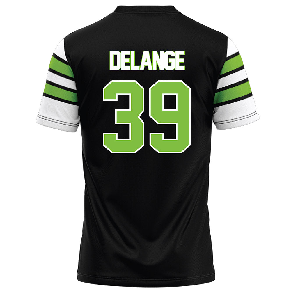 UAB - NCAA Football : Jonah Delange - Black Football Jersey