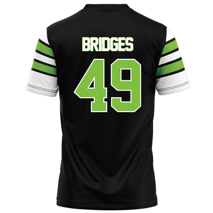 UAB - NCAA Football : Jacoby Bridges - Black Football Jersey