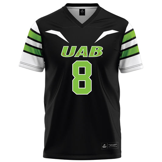 UAB - NCAA Football : Kameran Shanks - Black Football Jersey