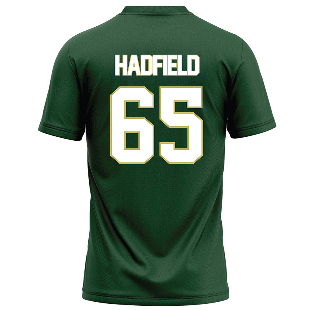 UAB - NCAA Football : Tennyson Hadfield - Green Football Jersey