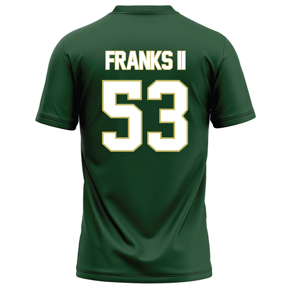 UAB - NCAA Football : Baron Franks II - Green Football Jersey