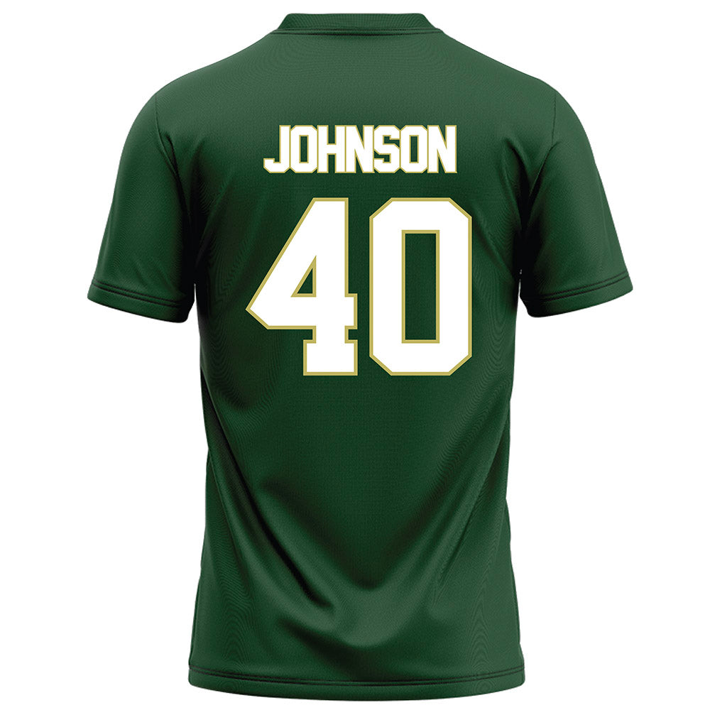 UAB - NCAA Football : Brayden Johnson - Green Football Jersey