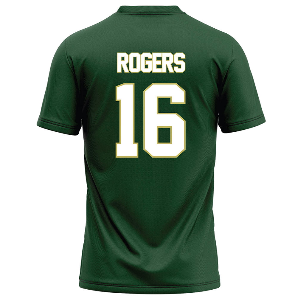 UAB - NCAA Football : Nate Rogers - Green Football Jersey