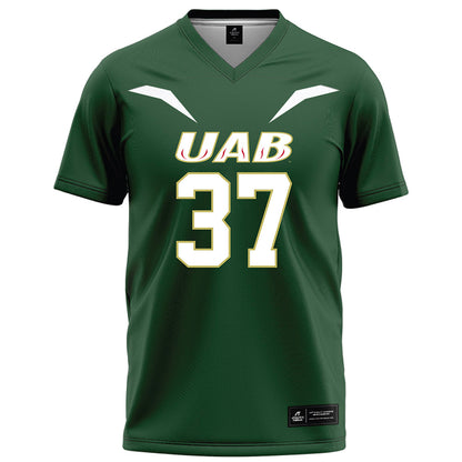 UAB - NCAA Football : Love Kirby - Green Football Jersey-0