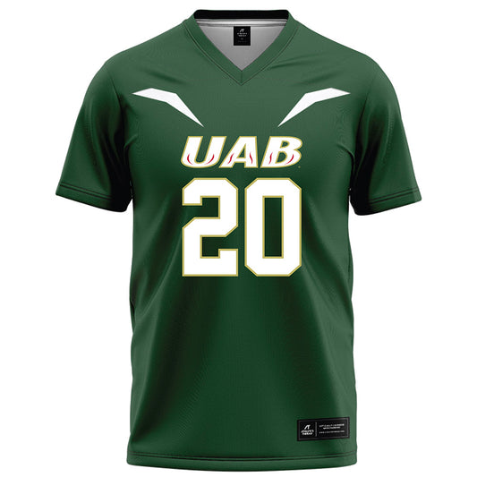 UAB - NCAA Football : Aj Brown - Green Football Jersey-0
