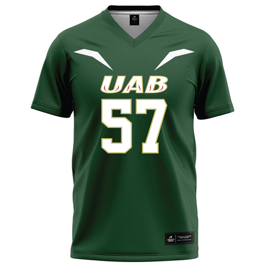 UAB - NCAA Football : Aidan Platt - Green Football Jersey-0