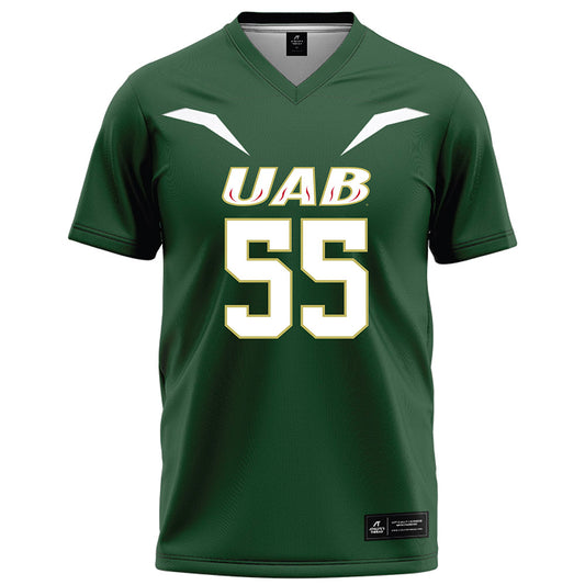 UAB - NCAA Football : JaSire Peterson - Green Football Jersey-0