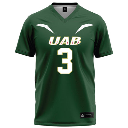 UAB - NCAA Football : Jaylyn Ferguson - Green Football Jersey-0