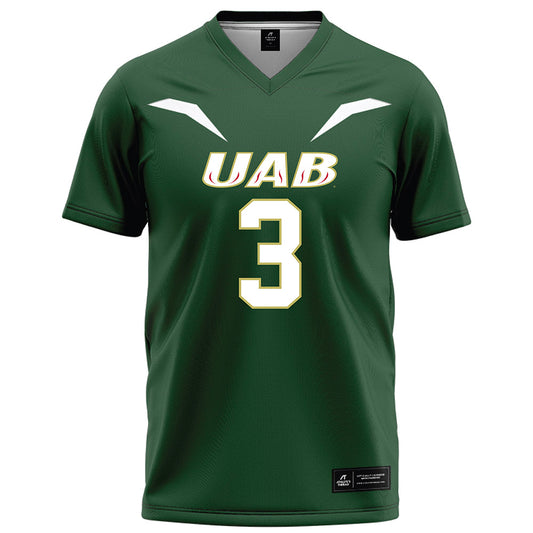 UAB - NCAA Football : Jaylyn Ferguson - Green Football Jersey-0