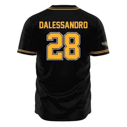 Towson - NCAA Baseball : Maximus DAlessandro - Black Jersey-1