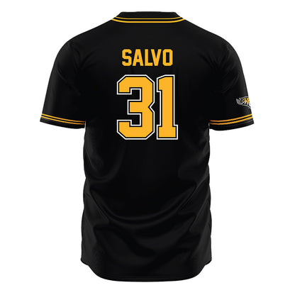 Towson - NCAA Baseball : Vincent Salvo - Black Jersey-1