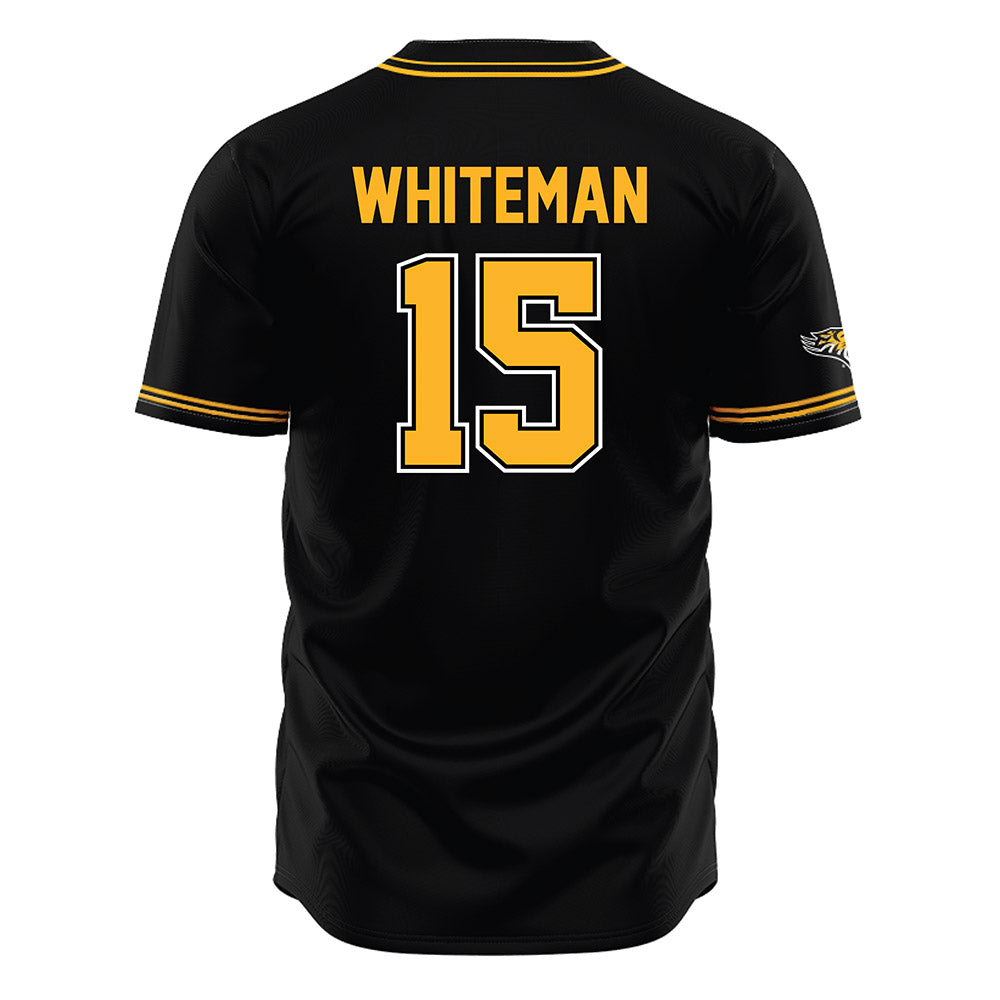 Towson - NCAA Baseball : Jacob Whiteman - Black Jersey-1