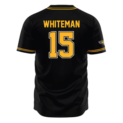 Towson - NCAA Baseball : Jacob Whiteman - Black Jersey-1
