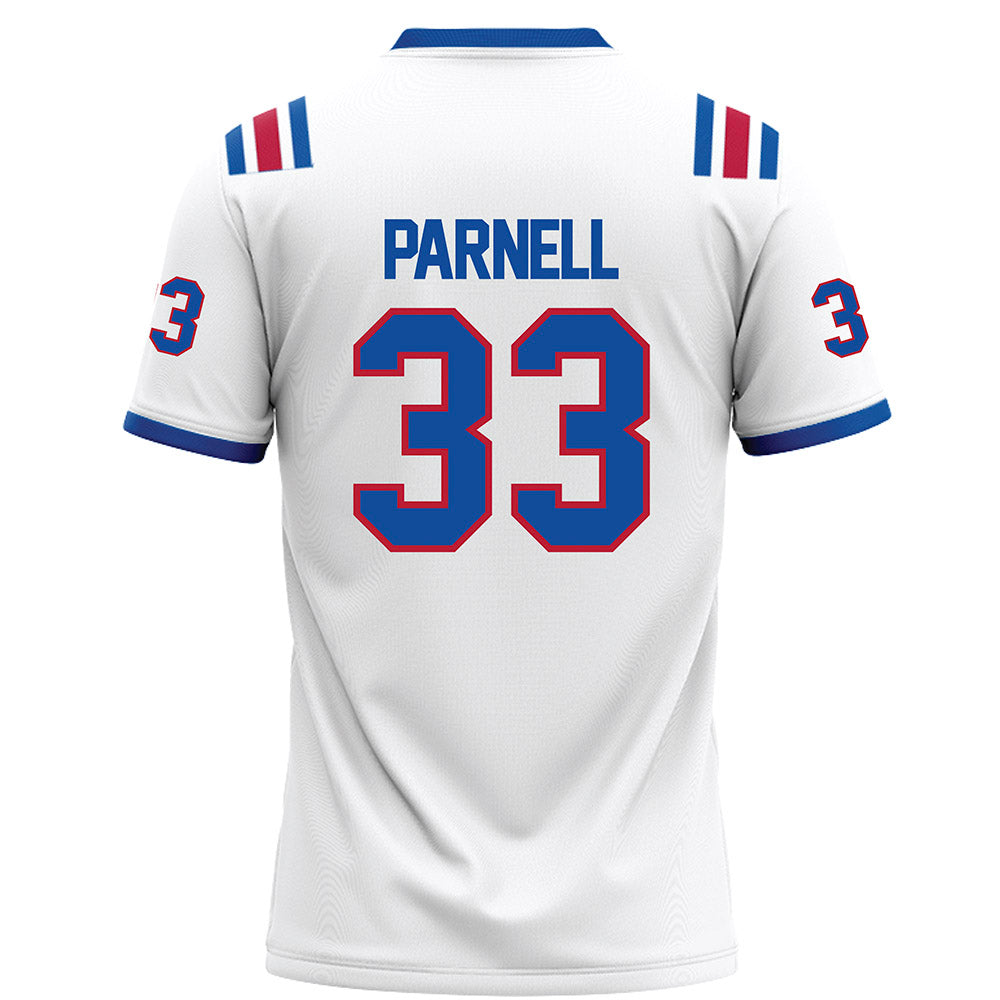 LA Tech - NCAA Football : Jaylon Parnell - White Football Jersey-1