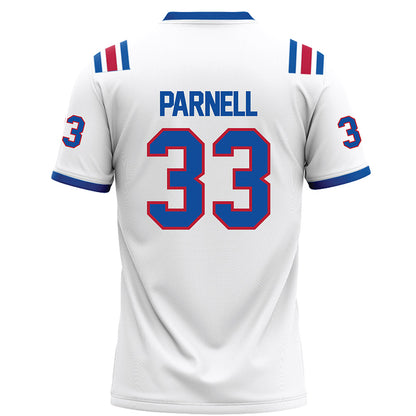 LA Tech - NCAA Football : Jaylon Parnell - White Football Jersey-1