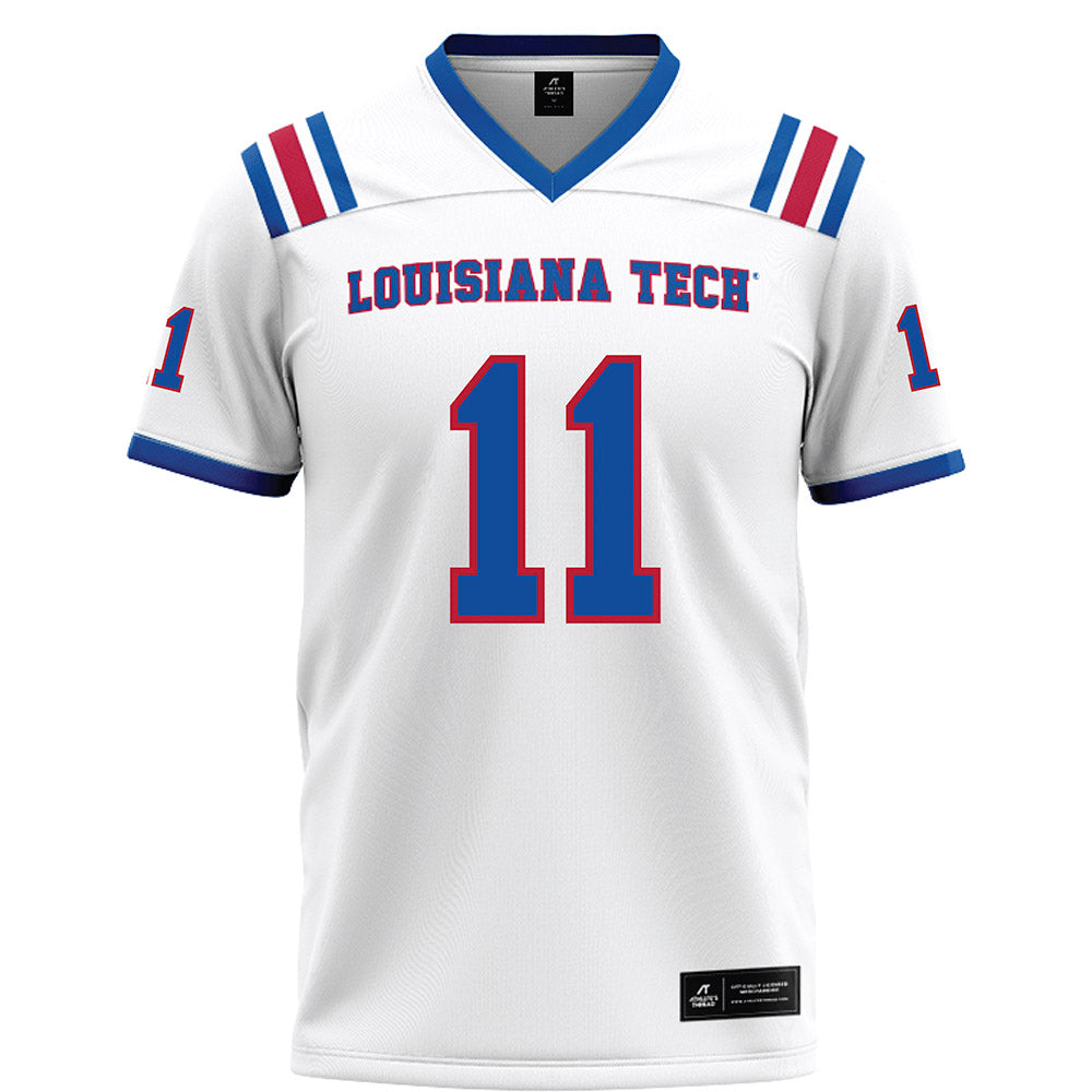 LA Tech - NCAA Football : Jalen Mickens - White Football Jersey-0