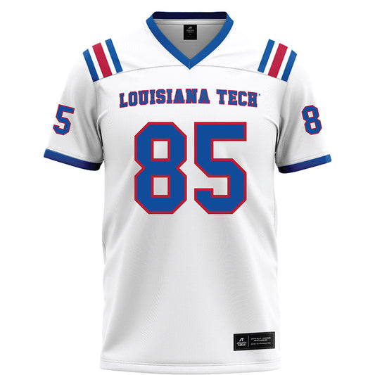 LA Tech - NCAA Football : Adem Madise - White Football Jersey-0