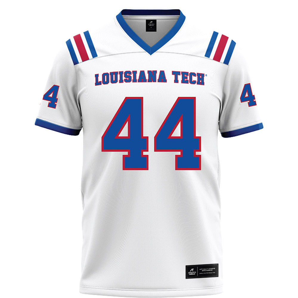 LA Tech - NCAA Football Legends : Adrien Cole - White Football Jersey-0
