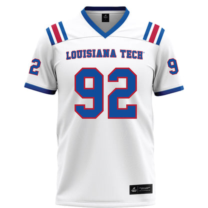 LA Tech - NCAA Football : Sterling Condry - White Football Jersey-0