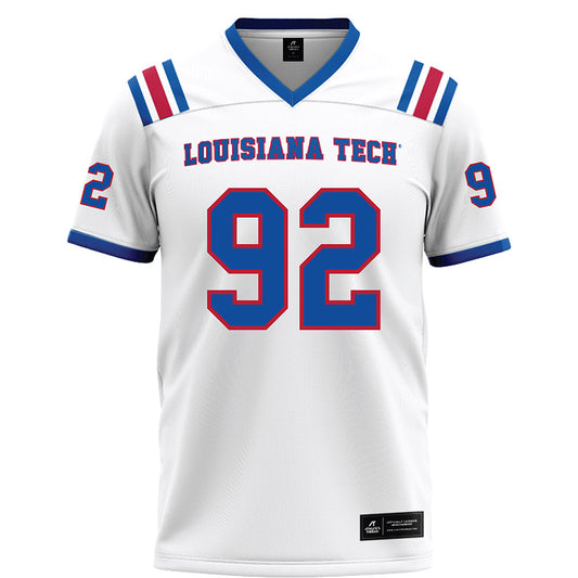 LA Tech - NCAA Football : Sterling Condry - White Football Jersey-0