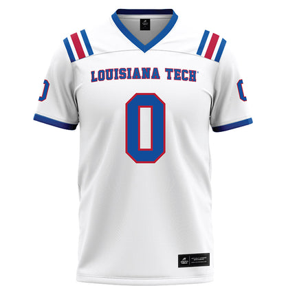 LA Tech - NCAA Football : Andrew Burnette - White Football Jersey-0