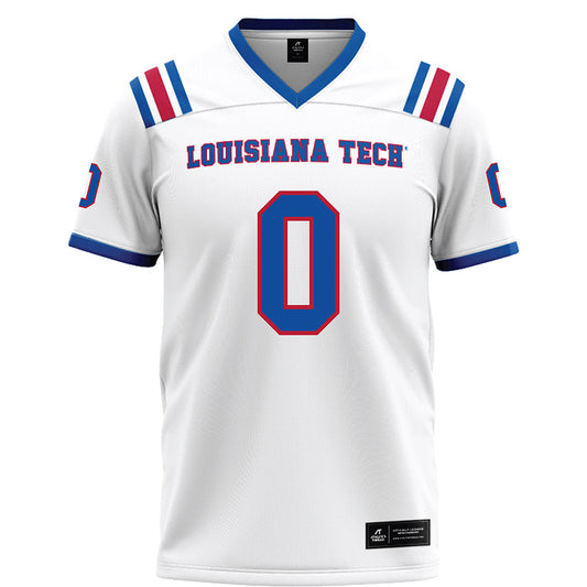 LA Tech - NCAA Football : Andrew Burnette - White Football Jersey-0