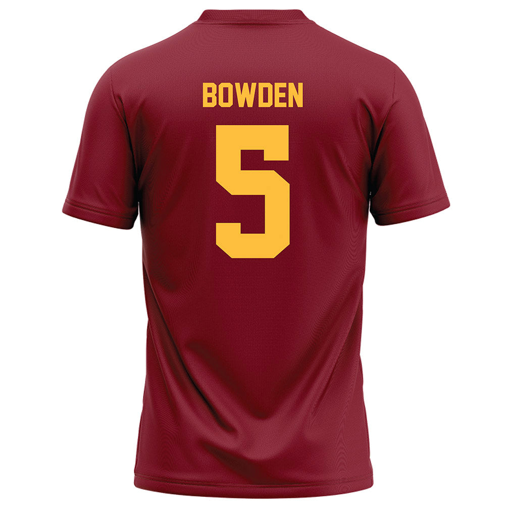 Minnesota - NCAA Football : Jaylen Bowden - Maroon Football Jersey-1