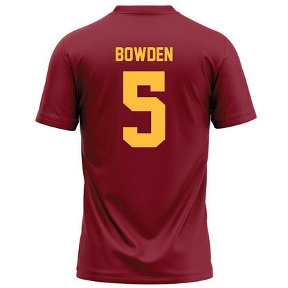 Minnesota - NCAA Football : Jaylen Bowden - Maroon Football Jersey-1