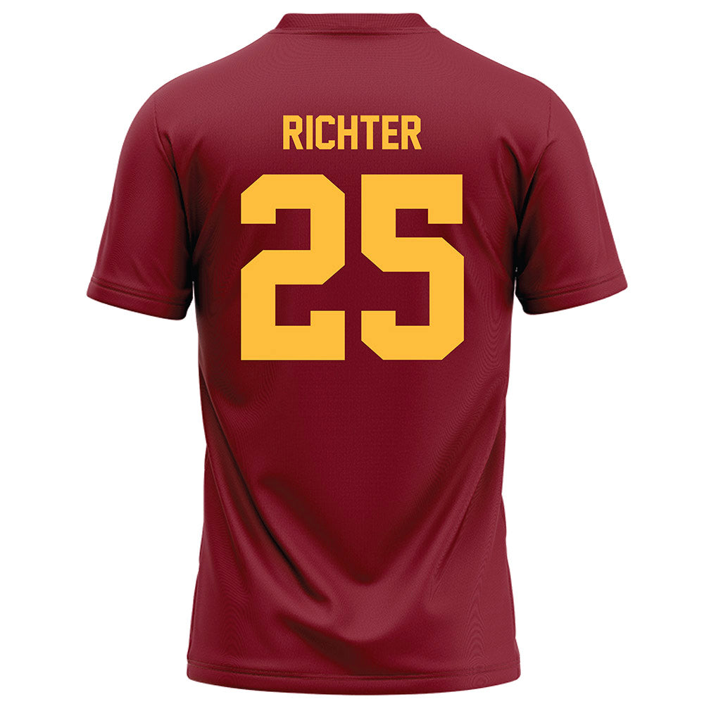 Minnesota - NCAA Football : Brody Richter - Maroon Football Jersey-1