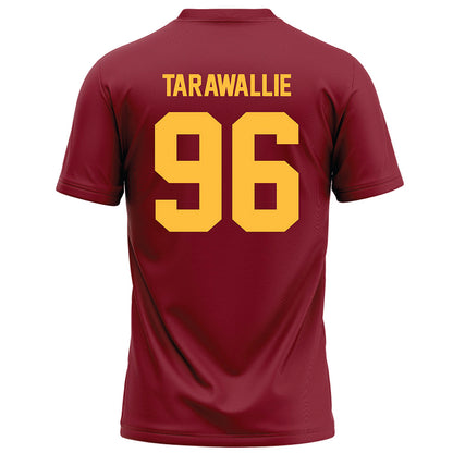 Minnesota - NCAA Football : Abu Tarawallie - Maroon Football Jersey-1