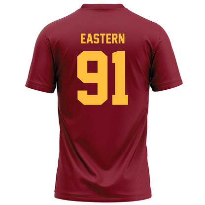 Minnesota - NCAA Football : Deven Eastern - Maroon Football Jersey-1