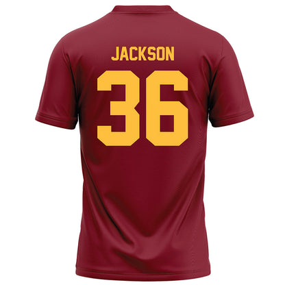 Minnesota - NCAA Football : Daniel Jackson - Maroon Football Jersey-1