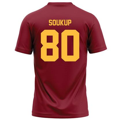 Minnesota - NCAA Football : Alan Soukup - Maroon Football Jersey-1