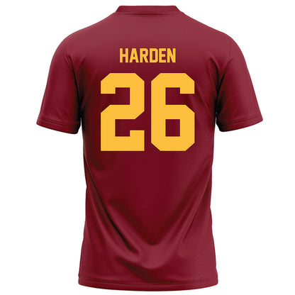 Minnesota - NCAA Football : Zack Harden - Maroon Football Jersey-1