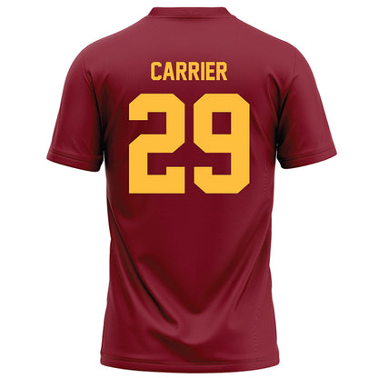 Minnesota - NCAA Football : Ethan Carrier - Maroon Football Jersey-1