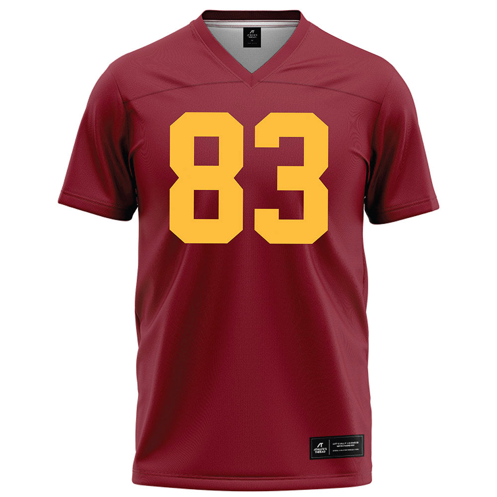 Minnesota - NCAA Football : Sam Peters - Maroon Football Jersey-0