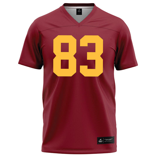 Minnesota - NCAA Football : Sam Peters - Maroon Football Jersey-0